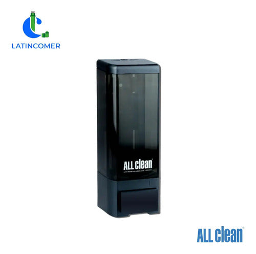 Dispensador De Jabón Y Gel Plastico Negro 550 Ml Negro