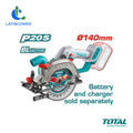 Sierra Circular Inalambrica 20v - Total