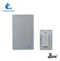 Bari Serie Grigio - Interruptor Smart Triple