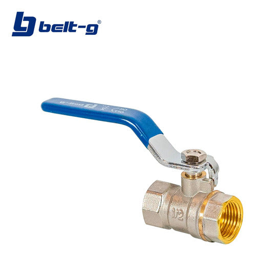 Llave De Bola Cromada Std 1/2 . Gri-0025