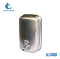 Dispensador De Jabón De Acero Inoxidable 1000 Ml Gris