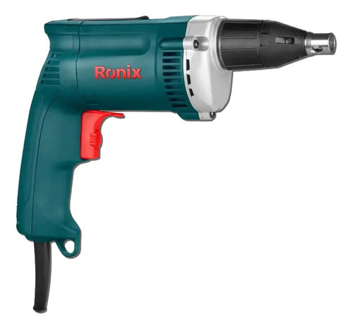 Destornillador Eléctrico 6.5mm 660w 110v Ronix Azul Petróleo 50/60hz