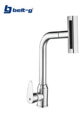 Grifo Fregadero Monomando Glow Extensible Twist Brushed