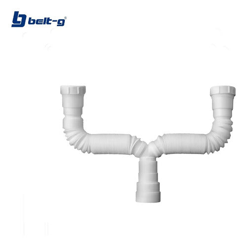 Colector Plastico Extensible Para Fregadero 1.1/2 Belt-g