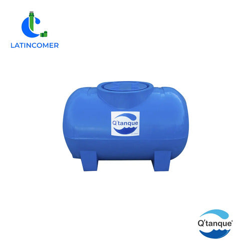 Tanque Horizontal (tipo Cisterna) 1000l Azul