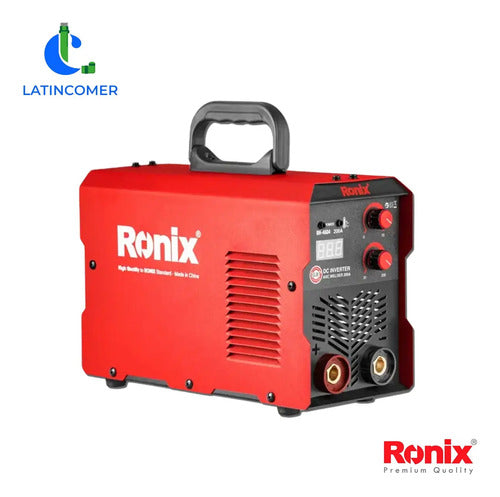 Maquina De Soldar Inverter Ronix Soldadora 110-220v 130-200a