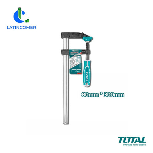 Prensa Sargento Tipo F 80x300mm - Total