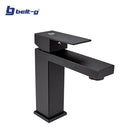 Grifo Lavamanos Monomando Square Black. Gri-1523