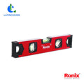 Nivel De Burbuja 30cm En Aluminio De 3 Angulos Ronix Rh-9411