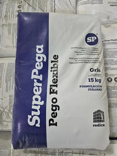 Superpego Pego Flexible 15 Kg Gris