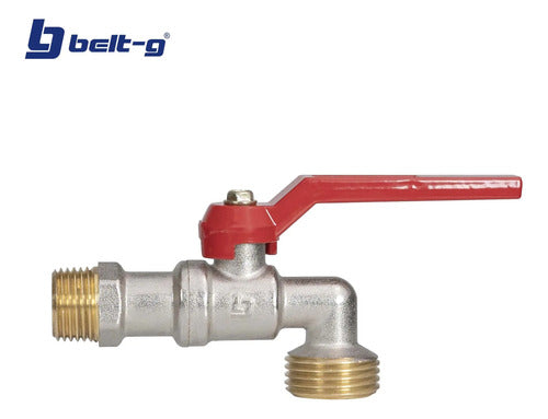 Llave Para Manguera De Bola Crom. ( Pesada De Lujo )