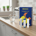 Brassco Kit Filtros Ósmosis 3 Etapas 6 Meses Pack
