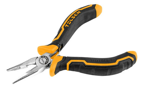 Mini Alicate Punta Larga 4,5'' Marca Tolsen