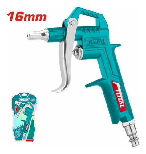Pistola De Aire Para Compresor 16mm Total