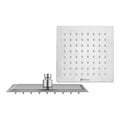 Belt-G Regadera anticalcárea 6 ultraplana cuadrada brushed GRI-0280