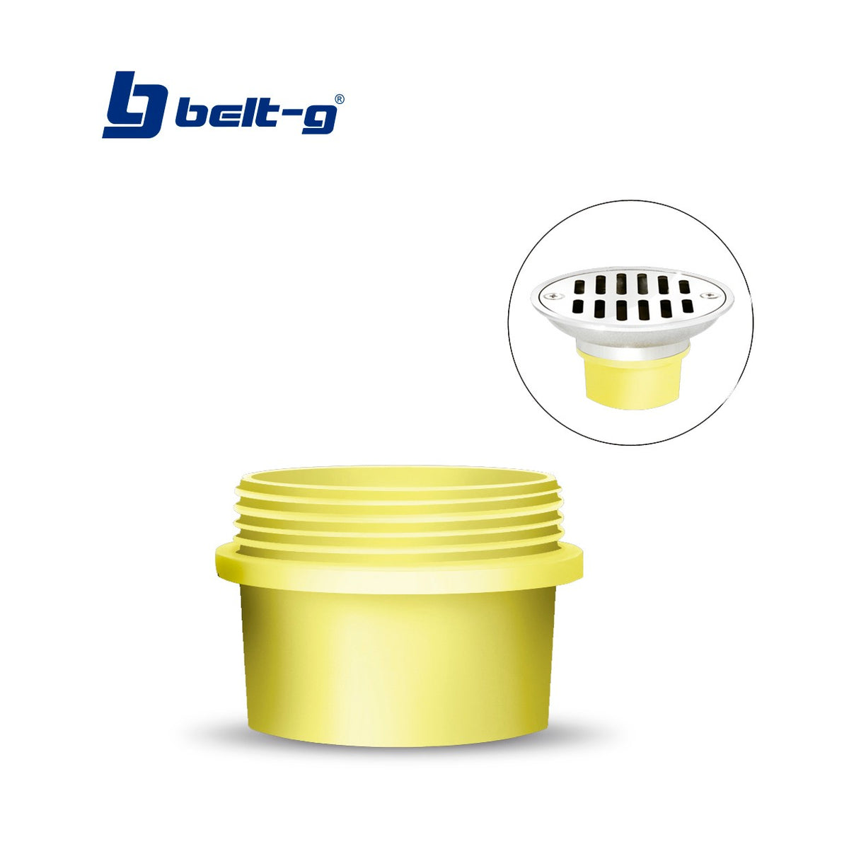 Belt-G Cuello PVC para rejillas de 1.1/2 GRI-1457