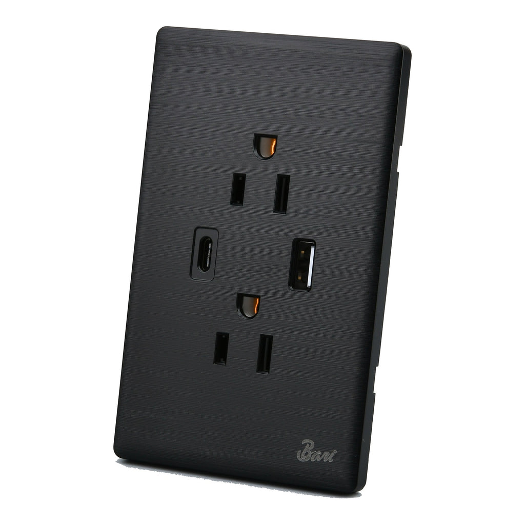 Bari Serie Sollievo - Toma Corriente Doble Usb