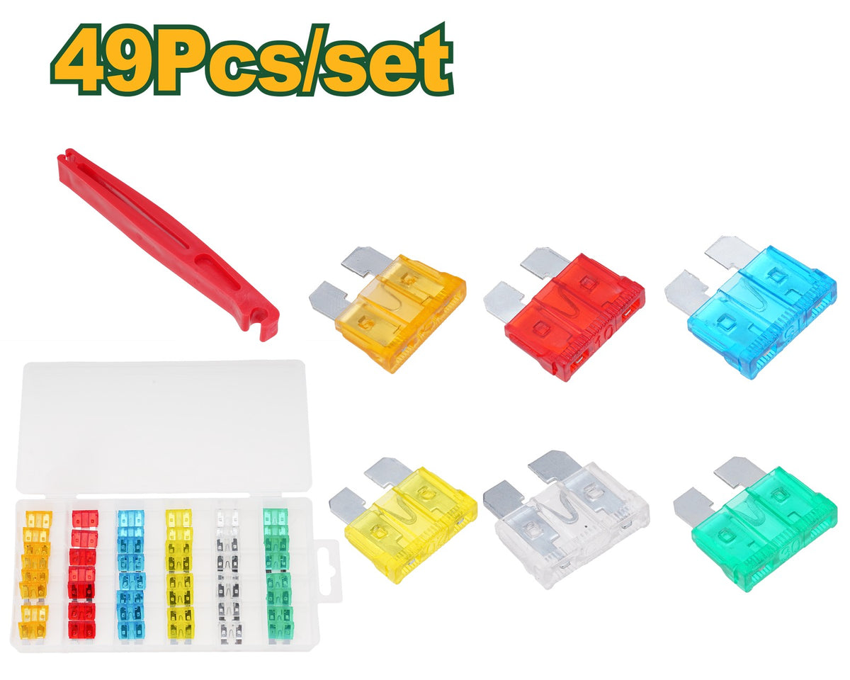 Jadever Juego de fusibles de 49 piezas JDFY1B01