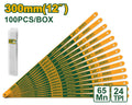 Jadever Hoja para segueta 12 / 300 mm 24 TPI JDHB1H24
