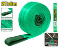 Jadever Cinta de sujeción carga 2 ton 2 m 50 mm JDWG1322