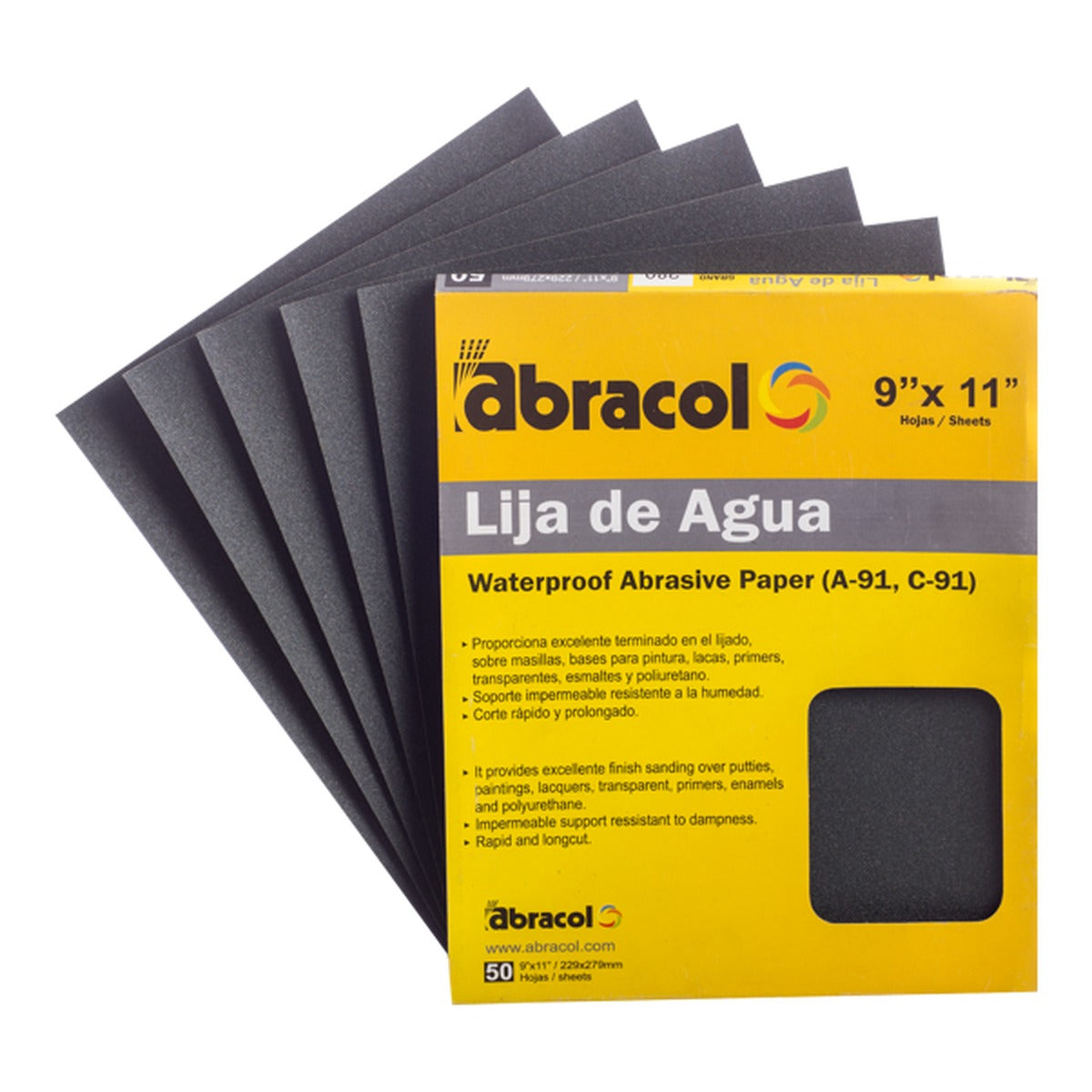 Abracol Lija de agua #600