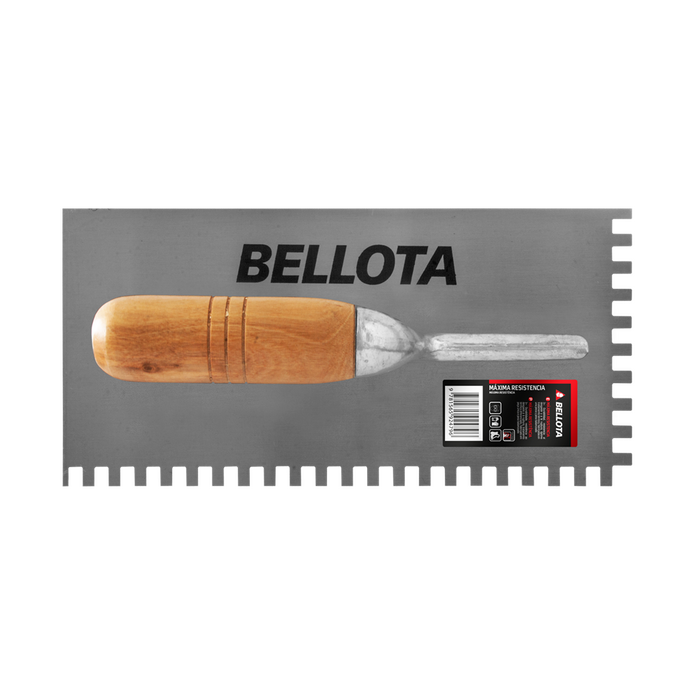 Llana Dentada Mango de Madera Bellota 5876