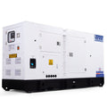 Planta eléctrica Domosa 103 kVA monofásica insonora, motor Baudouin