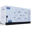 Planta eléctrica Domosa 500 kVA trifásica insonora, motor Cummins