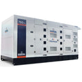 Planta eléctrica Domosa 750 kVA trifásica insonora, motor Baudouin
