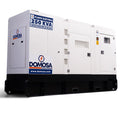 Planta eléctrica Domosa 250 kVA trifásica insonora, motor Cummins