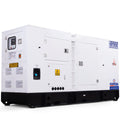 Planta eléctrica Domosa 170 kVA monofásica insonora, motor Baudouin