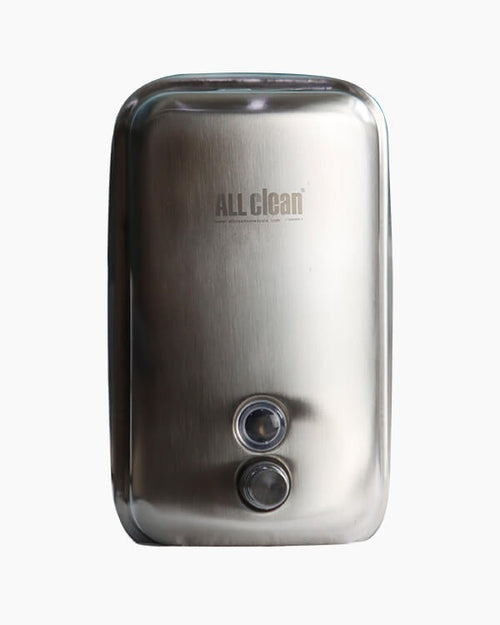 All Clean Dispensador de jabón de 1000 ml de acero inoxidable