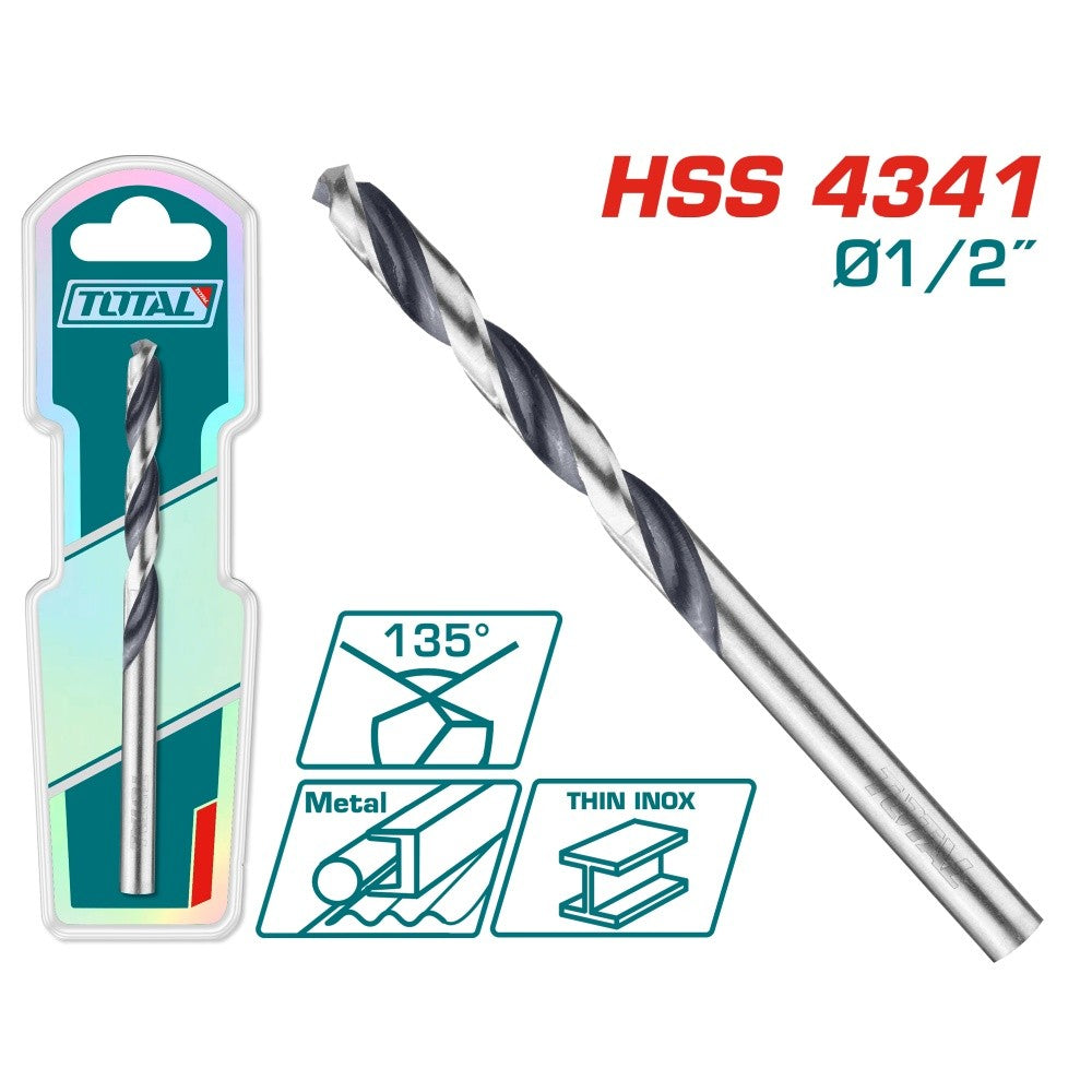 Total Mecha de acero HSS 4341 1/2 TAC1200214