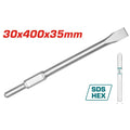 Total Cincel hex plano 30x400x35 para demoledor 068 TAC15333012