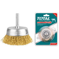Total Cepillo de alambre de copa circular 3 x 75 mm TAC33031