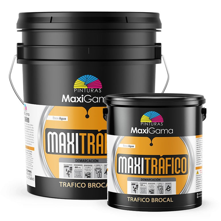 Maxigama Maxitrafico brocal blanco galón