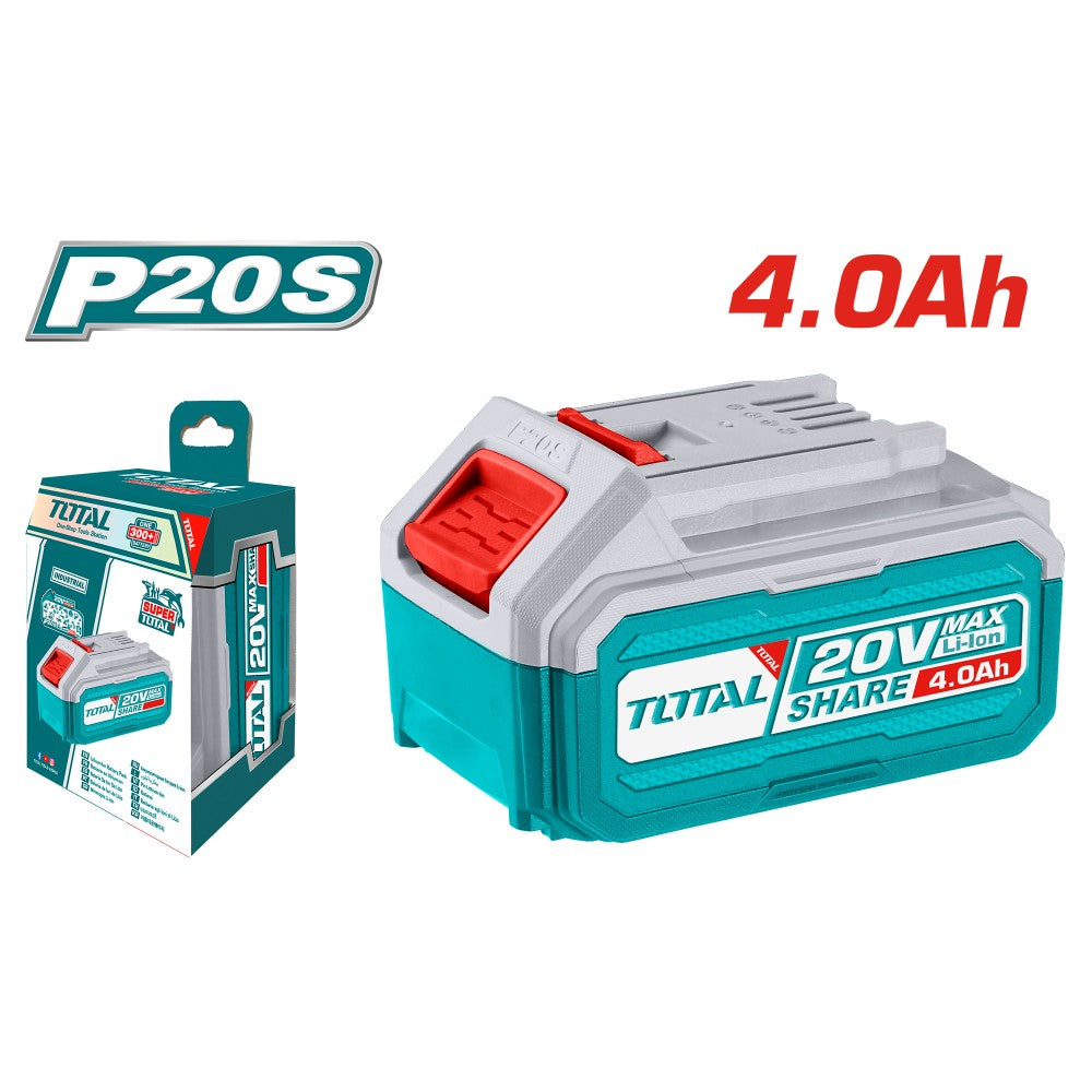 Total Batería de litio 20 V 4.0 Ah TFBLI20021 (new)
