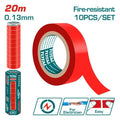 Total Teipe rojo 20 m THPET1012