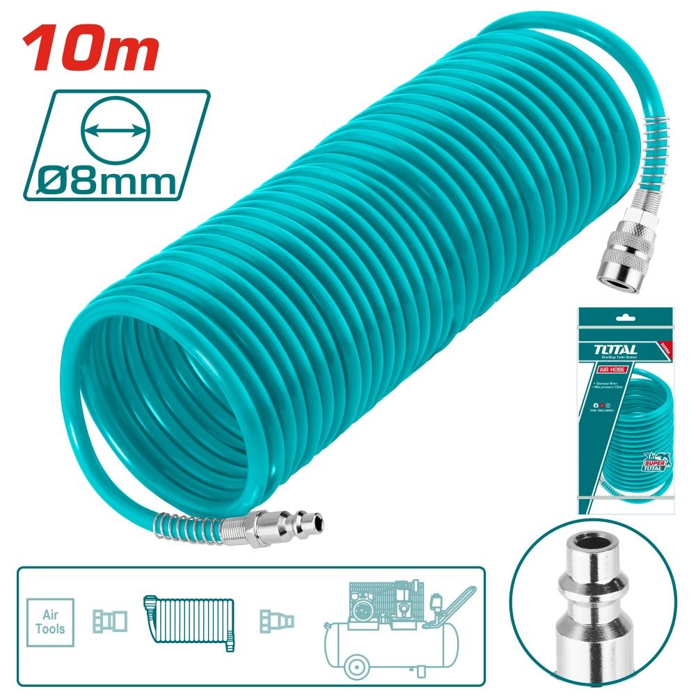 Total Manguera de aire 10 m THT11101-1