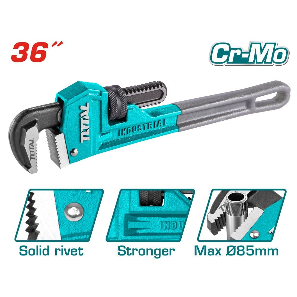 Total Llave de tubo 36 THT171366 (stilson)