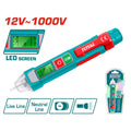 Total Detector de voltaje 12 V/1000 V 50/60 Hz THT210003
