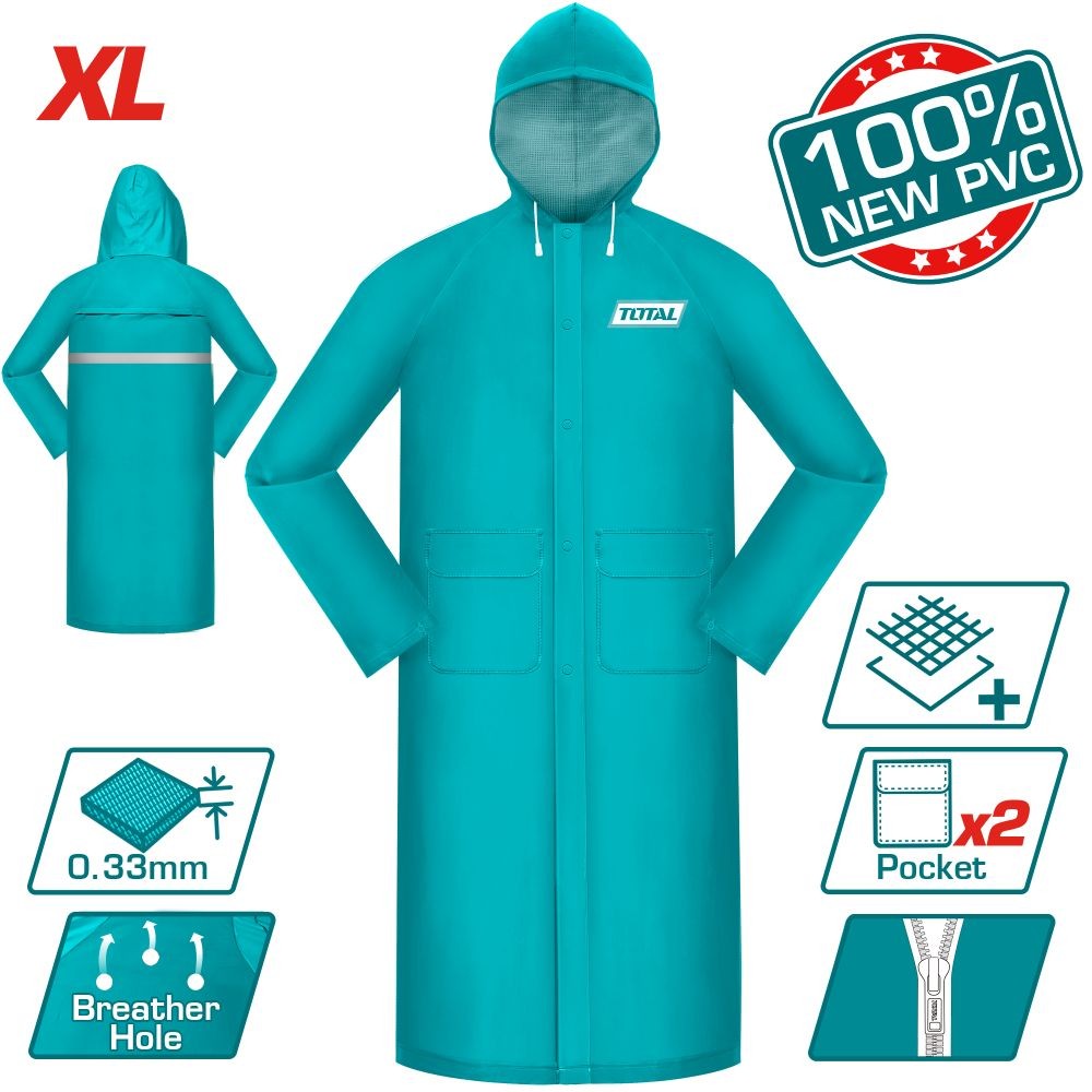 Total Poncho impermeable THTRC031-XL