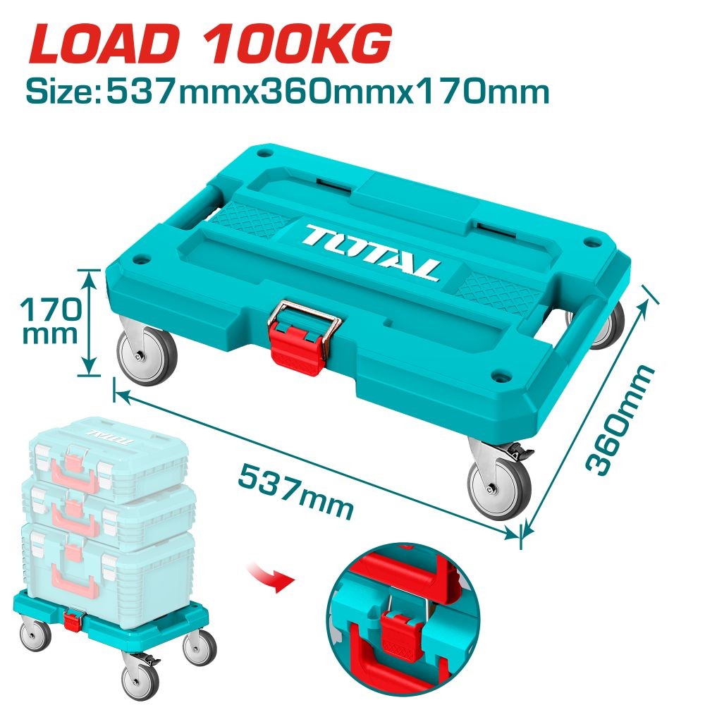 Total Tabla rodante 100 kg 537x360 mm THTWB61001