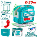 Total Nivel láser autonivelante 35 m TLL306502 (láser verde)