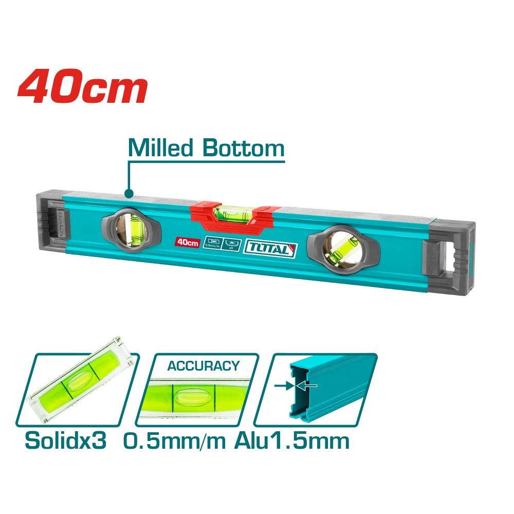 Total Nivel 40 cm doble cara espesor 1.5 mm TMT24028