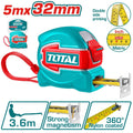 Total Cinta métrica 5 m x 32 mm TMT80532