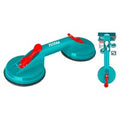 Total Portavidrio doble succión de ABS soporta 50 kg TSP02501