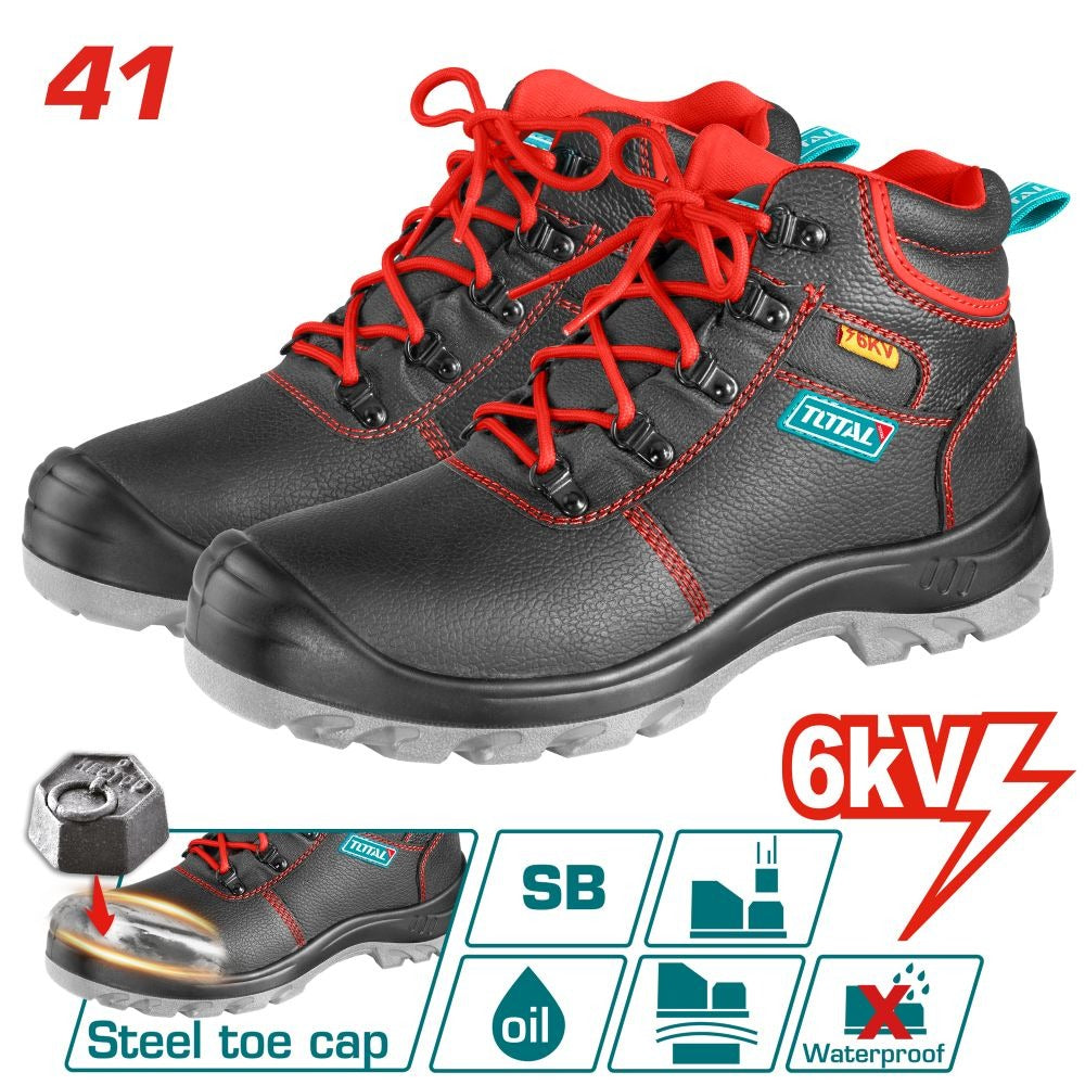 Total Bota de seguridad con protección sb 6KV talla número 41 TSP2071DSB41