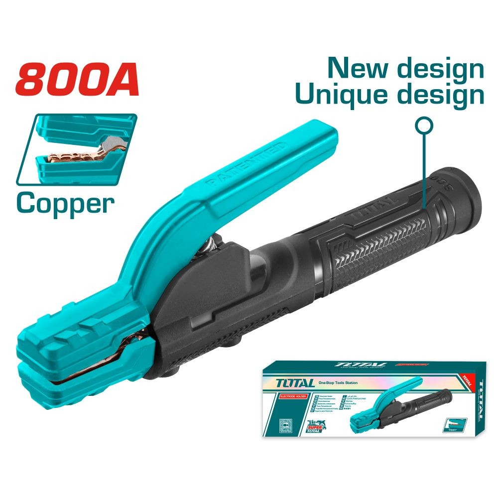 Total Porta electrodos 800 A TWAH8006