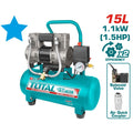 Total Compresor de aire 1100 W (1.5 HP) 3400 rpm 15 L 110 V UTCS1110152